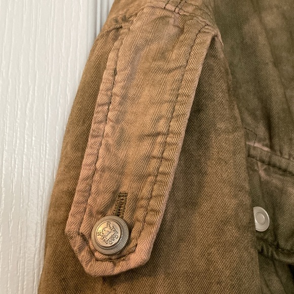 FREE PEOPLE EUC Military Trench - M - Picture 4 of 9